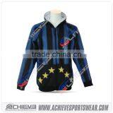 100% Polyester Sublimation Sportswear Single Custom Hoodies thumbnail-4