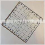 Aviation Protractor - Square in Flexi Durable Plastic ( 5'' * 5'' ) Nautical Grid Protractor # KPP-1 thumbnail-1