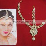 MATHAPATTI DAMINI MAANG BINDI TIKA CRYSTAL BEADS Hair Accessory thumbnail-1