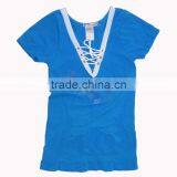 Seamless Sexy V-neck T-shirt thumbnail-1