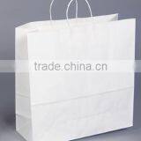Kraft Paper Bag With Logo Printed and Paper Twisted Handles thumbnail-3
