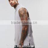 High quality fashion oversized sleeveless turtle neck tee shirt made in china custom factory