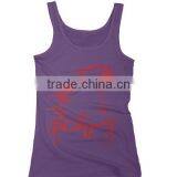 China Wholesale Custom Printing 100 Cotton Sublimation Tank Top Women thumbnail-3