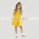 Wholesale Kid Clothes Knee Lenght Pinafore Dress Boutique Girl Clothing 2017 thumbnail-3