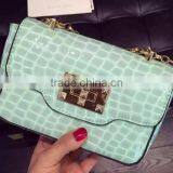 DY0090Z Europea Retro Snakeskin Chain Mini Bag thumbnail-1