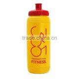 USA Made 16 oz Bike Bottle With Clear View Stripe And Push Pull Cap - BPA-free, FDA Compliant and Comes With Your Logo thumbnail-3