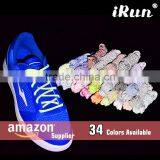 MOQ:50 Pairs! - 3M Reflective Round Shoelaces for Sneakers Sports Shoes in 34 Colors - 3M Reflective Security Safety Yeezy Laces thumbnail-3