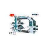 Automatic Four Color Flexographic Printing Machine for Non Woven Fabric Printing