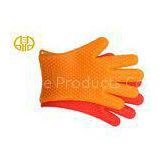FDA / LFGB impermeable Silicone Kitchenware Heat Resistant Cooking Gloves
