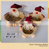 China supplier artware wicker basket Christmas gifts