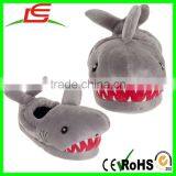 Wholesale Novelty Boys Light-Up Eyes Shark Plush Slipper thumbnail-1