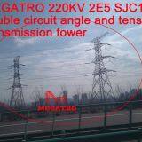 MEGATRO 220KV 2A2 J3 Single Circuit Medium Angle and Tension Transmission Tower thumbnail-3