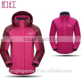 BHJ-0047-hike and camp hardshell Jackets for couples, men and women hike wear