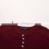 Usa 60 Cotton 40 Polyester Hot Stamping v Neck t Shirt thumbnail-3