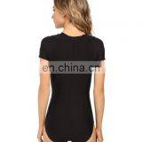 Wholesale Professional Conservative Swimwear Young Women Athletic Zip up Swimsuit Short Sleeve thumbnail-3