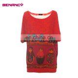 2017 Middle Aged Plus Size Women Tshirt Russian Doll