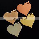 Wholesale 25mm Size Silver/gold/rose Gold Plated Tag Stamping Blanks