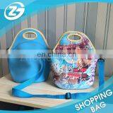 Eco-friendly Insulated Waterproof Neoprene Lunch Bag With Adjustable Crossbody Strap Cooler Neoprene Bag thumbnail-2