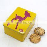 Aluminum Tin Novelty Cookie Jar Tin Cookie Box thumbnail-2