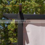 Steel Framed 10' by 10' Gazebo and PVC Coated Sail Finishing Grey Tent