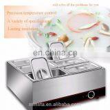 Table Counter Top Stainless Steel Commercial Electric Buffet Hot Soup Food Warmer Bain Marie for Sale thumbnail-3