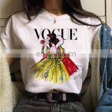 2020 Princess Vogue Tee Women Summer Graphic T-Shirts thumbnail-3