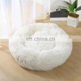 Elegant Fancy Modern Luxury Felt Round Eco Friendly Design Large Big Bunk House Bed Pet Dog Cat Bed thumbnail-5