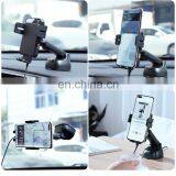 Custom LOGO Hot Selling Wholesale 15W Automatic Super Qi Fast Charger Bracket Mobile Phone Mount Car Holder Wireless Charging thumbnail-7