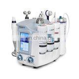 Portable 6 In 1 For Facial Deep Cleaning Dermabrasion Hydro H2 O2 RF Anti Wrinkle Facial Massage Treatment Device thumbnail-2