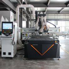 Double Table Panel Processing CNC Router China Cnc Wood Turning Lathe Wood CNC Router thumbnail-2