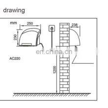 Electric Hand Dryer Fj-t09a3 Hand Dryer Portable Hand Dryer thumbnail-5