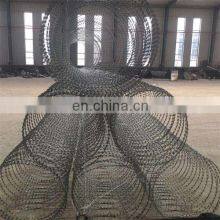 Manufacturer BTO-22 Galvanized Stainless Steel Military Concertina Razor Wire Low Price thumbnail-3