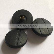Good Sell Garment Metal Spring Embossed Rubber Custom Logo Snap Button