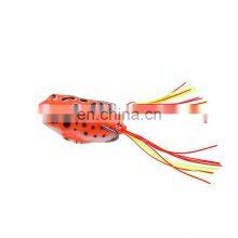 Topwater 14g 6cm Soft Fishing Bait Double Hooks Frog Lure for Stream Lake River Reservoir Pond Ocean Fishing thumbnail-5