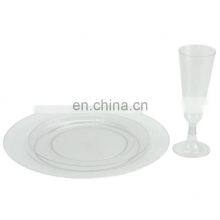Best Selling Wedding Party Disposable Heavyweight Plastic Plates Set thumbnail-5