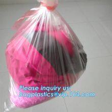 Pva Water Soluble Trip Laundry Bags Pva Plastic Bag, Disposable Water Soluble PVA Bag For Hospital Infection thumbnail-4