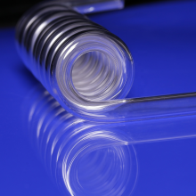 High Temperature Resistant Spiral Quartz Tube Quartz Glass Tube thumbnail-4