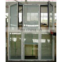Custom New Design Bathroom Frosted Glass Windows Burglar Proof Adjustable Aluminum Frame Window Louver Awning Price thumbnail-2