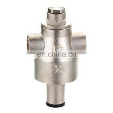 1/2 Inch Brass Pressure Reducing Valve Nickel plated