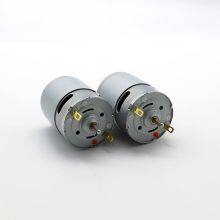 RS-385 High Speed Micro DC Motor Brushed Metal Stainless Steel Gear Motor 24V for Power Tools Popping Machines Massage Equipment thumbnail-5