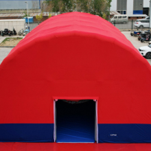 Hurricane-Resistant Disaster Relief Tent With Windproof Design and Ground Stakes thumbnail-3