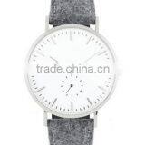 2016 Latest New Hot Selling Unusual Unisex Ronda Movement Tweed Watch thumbnail-6