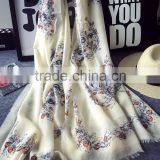 Fashion Personalized Skull Printing Women Cotton Scarves and Shawls thumbnail-2