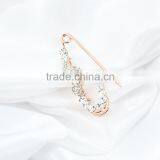 Unique Design Rhinestone And Pearl Mustache Brooches Pin Beard thumbnail-5