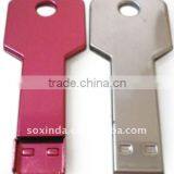 Metal Key USB Flash Drive With Customized Logo