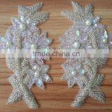 2015 New Arrive Beaded Applique for Dress -A1502 thumbnail-2