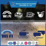 Clear Shop Window Static Sticker & Removable Vinyl Shop Window Sticker, Static Cling Window Film