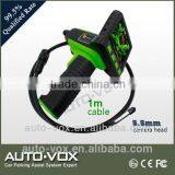 Wireless 3.5" LCD Monitor Snake Tube Inspection Camera,5.5mm Diamater Camera thumbnail-1