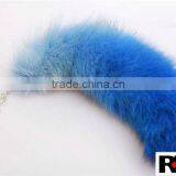 Fashion Dyed 100% Genuine Fox Tail Fur Accessory for Cell Phone Pendant thumbnail-4