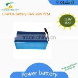 Top Quality LiFePO4 12V15Ah Breathing Machine Battery Pack thumbnail-2
